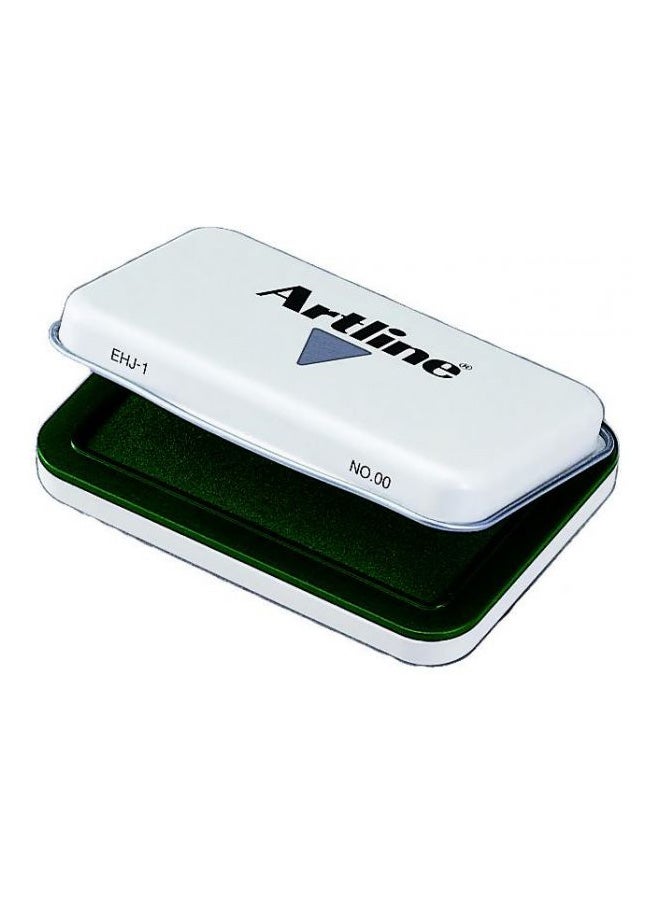 Artline Stamp Pad No 00 Green/White 