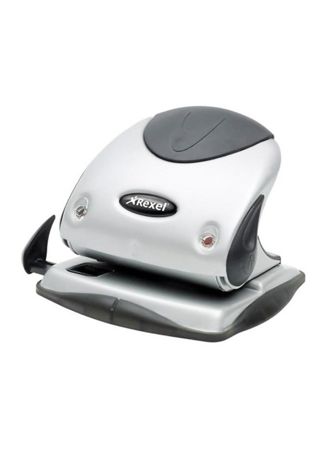 Rexel Paper Precision Punch Silver/Black