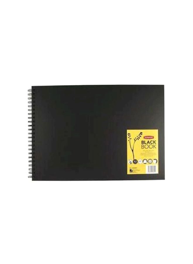 كتاب أسود بسلك