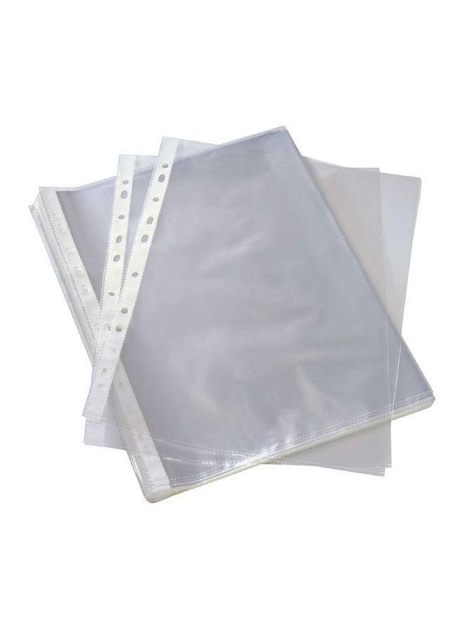COMIX A4 Pocket File Clear 