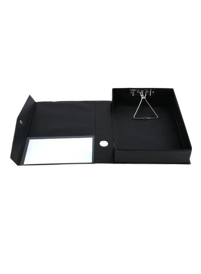 COMIX A4 File Storage Box Black - Image 2