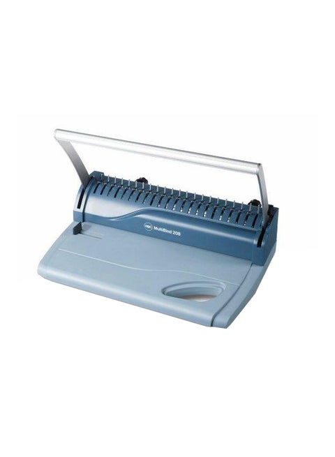 MultiBind 208 Binding Machine Blue/Silver