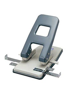 OPEN 2-Hole Paper Puncher Grey/Beige 