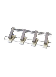 OPEN 4-Hole Paper Puncher Grey/Beige 