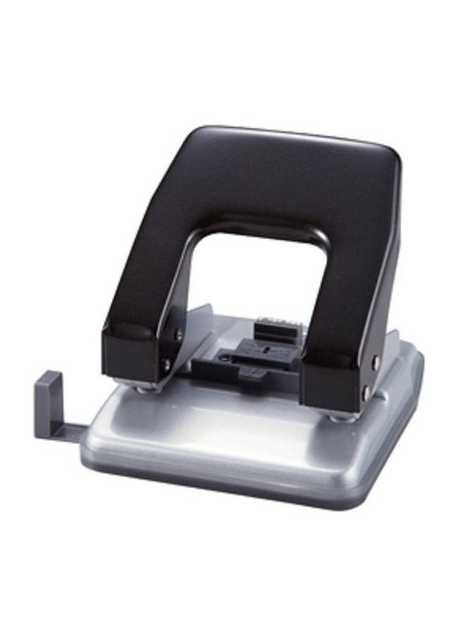 جهاز ثقب الأوراق أسود/فضي