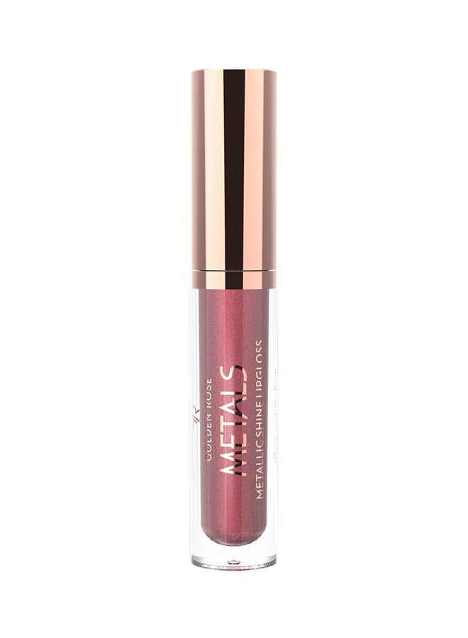 Metals Metallic Shine Lip Gloss 04 Rose Copper