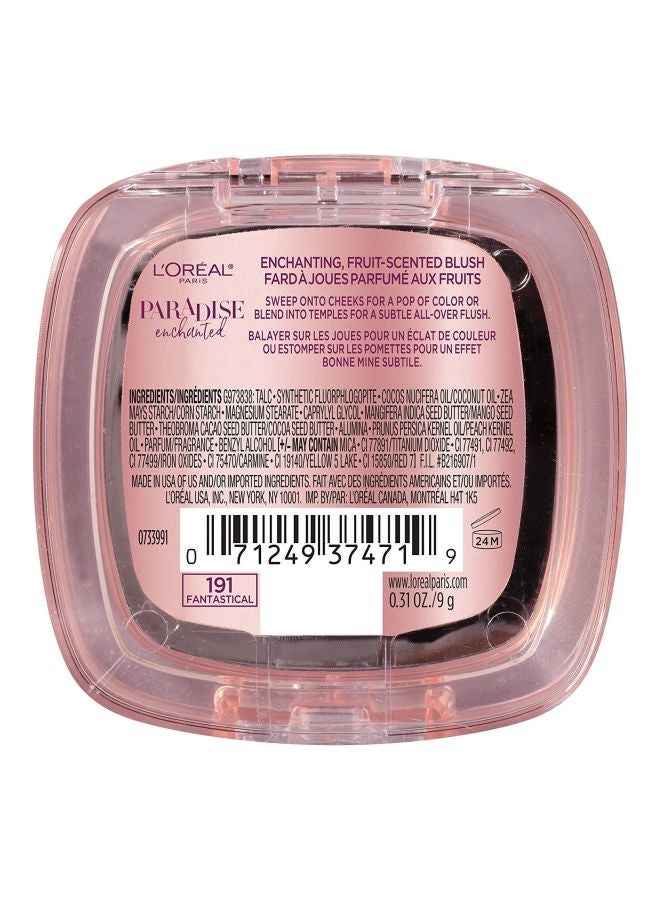 L'OREAL PARIS - Paradise Enchanted Fruit-Scented Blush Makeup Fantastical 191 - Image 1