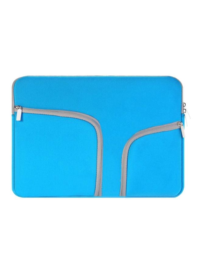 حقيبة حماية لجهاز أبل ماك بوك إير/ماك بوك برو ريتينا مقاس 13 بوصة أزرق / فضي - Image 1