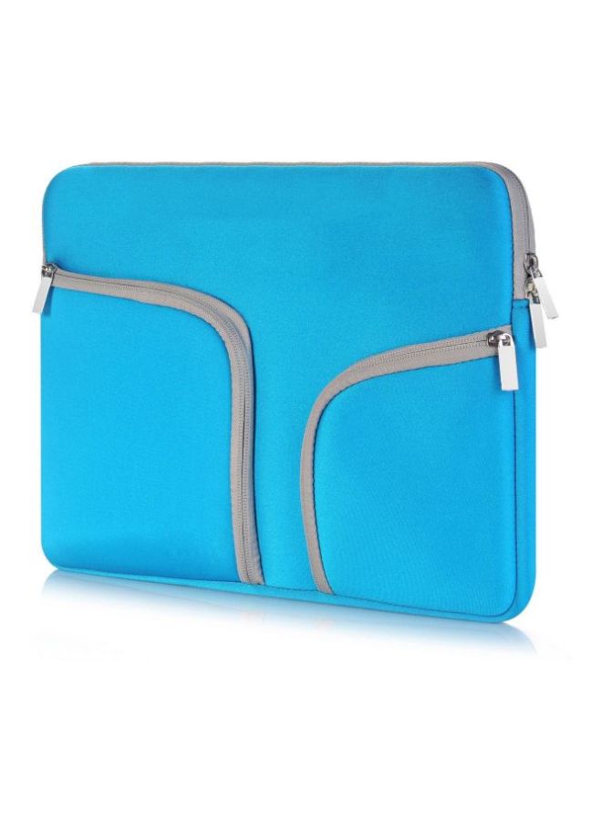حقيبة حماية لجهاز أبل ماك بوك إير/ماك بوك برو ريتينا مقاس 13 بوصة أزرق / فضي - Image 2