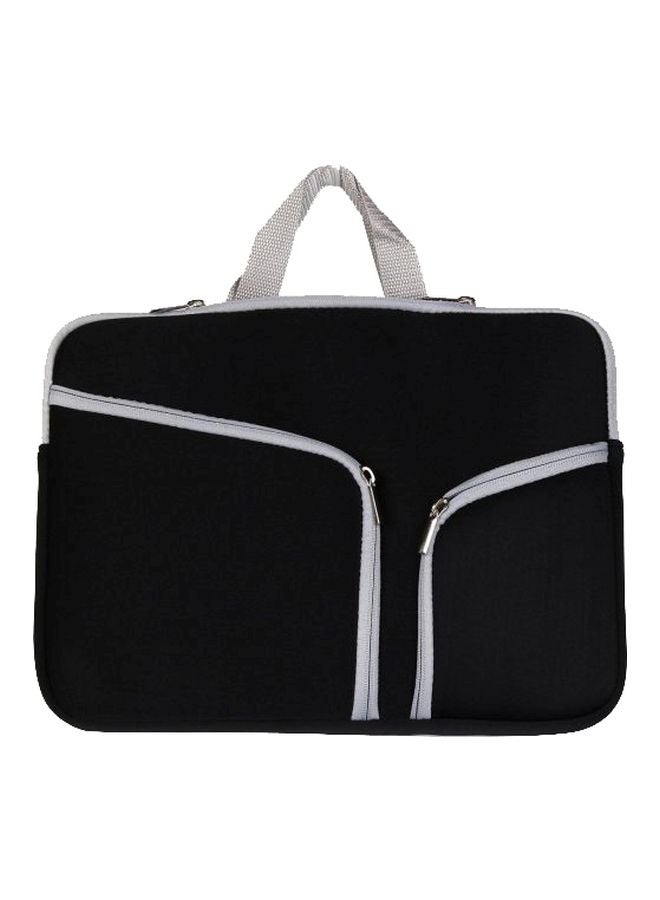 Protective Sleeve Bag For Apple MacBook Air/MacBook Pro Retina 13-Inch Black/Silver  - Image 1