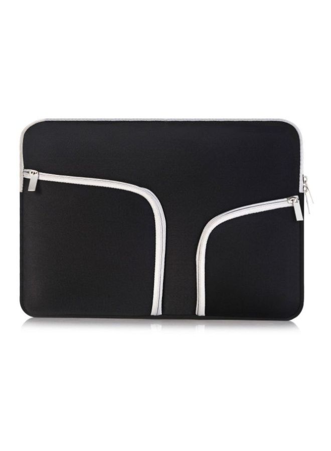 Protective Sleeve Bag For Apple MacBook Air/MacBook Pro Retina 13-Inch Black/Silver  - Image 2