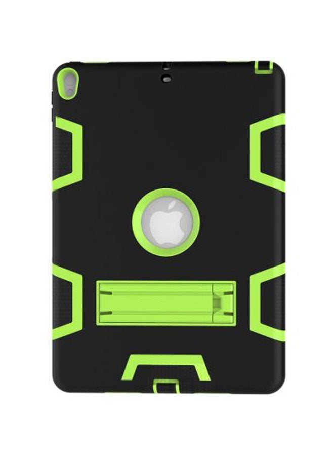 Hybrid Case Cover With Kickstand For Apple iPad Pro 10.5-Inch Black/Green - Image 1