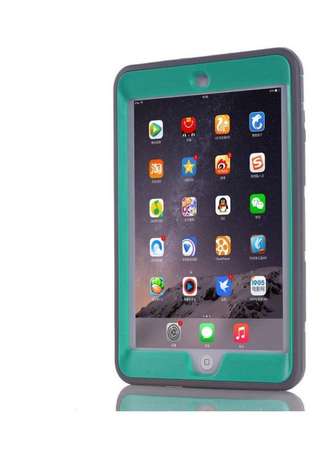 Hybrid Case Cover For iPad Pro 9.7-Inch Grey/Green - Image 3