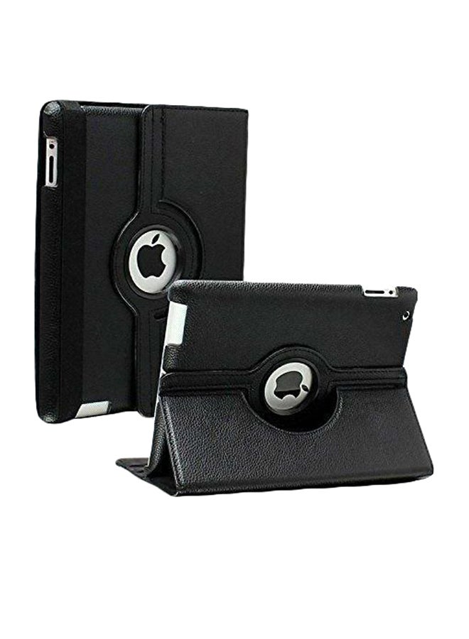 Rotating Stand Case Cover For Apple iPad 2/3/4 9.7-Inch Black - Image 1