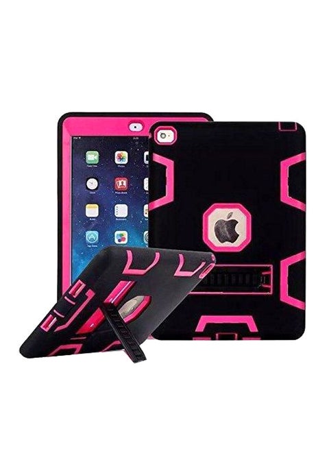 Kick Stand Case Cover For iPad Air 2/6 9.7 Inch Pink/Black