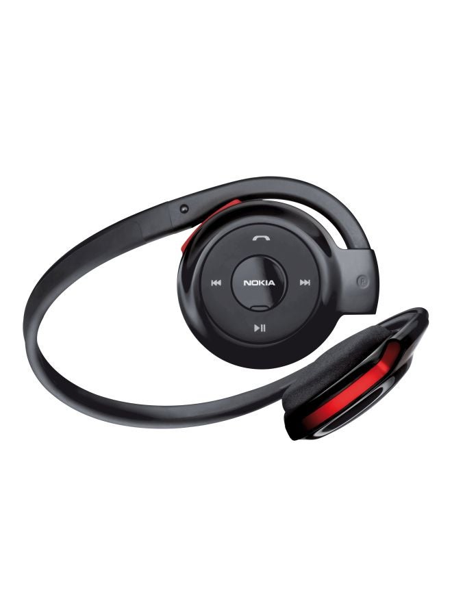 BH-503 Bluetooth On-Ear Headphones Black/Red  - Image 1