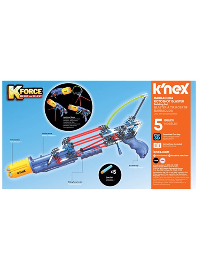 Barracuda Rotoshot Blaster Building Set 8+ Years