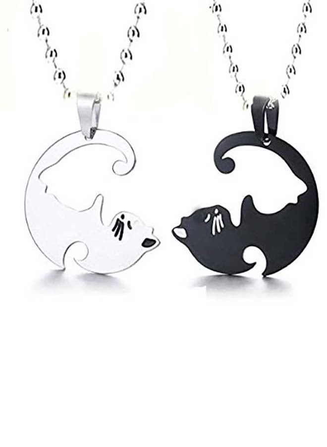 Fashionsupermarket - Stainless Steel  His Queen Her King Crown Set - Image 1