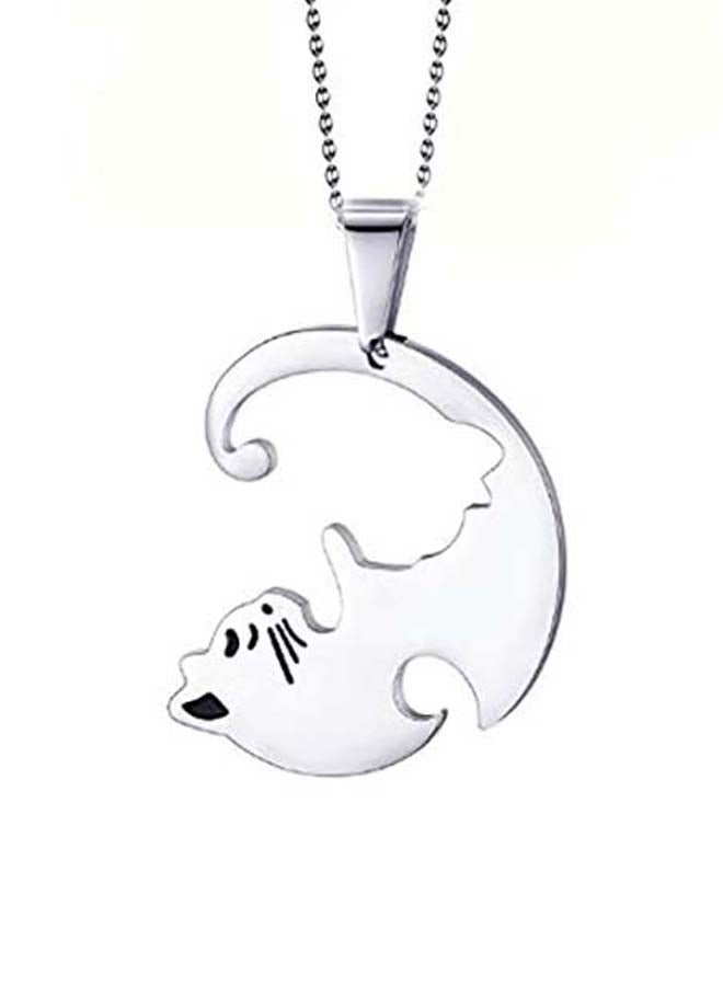 Fashionsupermarket - Stainless Steel  His Queen Her King Crown Set - Image 1