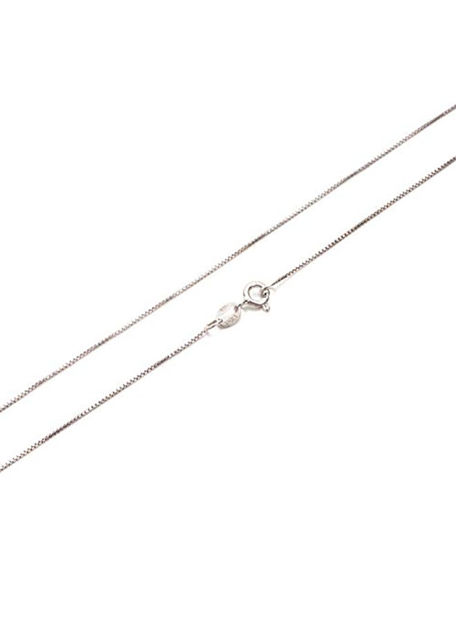 Kezef - Sterling Silver Box Chain Necklace - Image 1