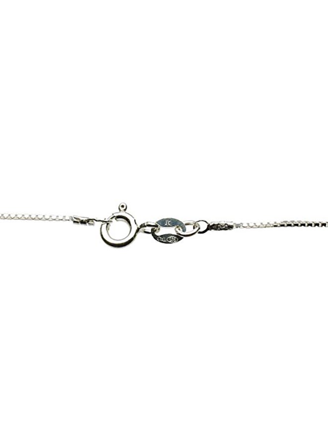 Joyful Creations Sterling Silver  Dolphin Charm Box Pendant Necklace - Image 2