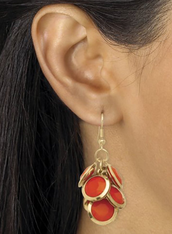 Palm Beach Jewelry Brass  Lucite Jewellery Set  - Image 3