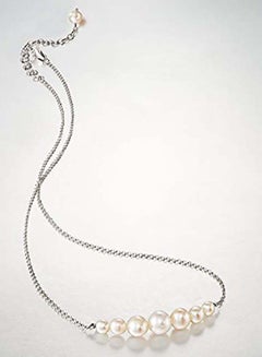 ROSS-SIMONS Sterling Silver  Pearl Graduated Chain Necklace  - Image 3