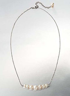 ROSS-SIMONS Sterling Silver  Pearl Graduated Chain Necklace  - Image 4