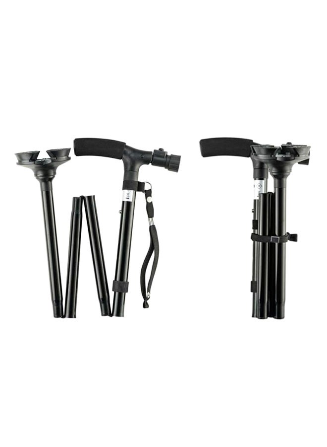 MEDIA6 - Aluminum Folding Walking Cane With Led Light - Image 1