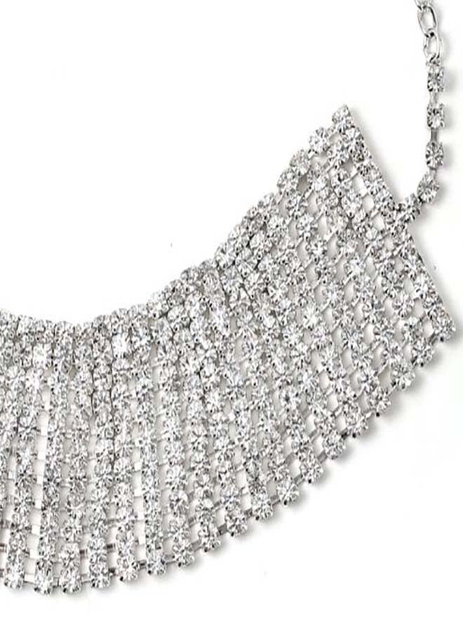 Topwholesalejewel Brass  R  Stick Fan Choker Necklace - Image 2