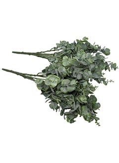Yatai 2-Piece Artificial Eucalyptus Leaves Shrubs Green 36 x 23centimeter  - Image 1