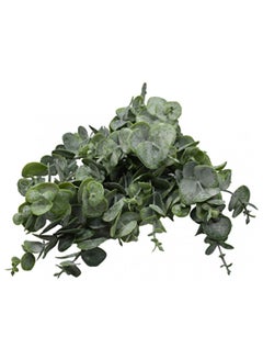 Yatai 2-Piece Artificial Eucalyptus Leaves Shrubs Green 36 x 23centimeter  - Image 3