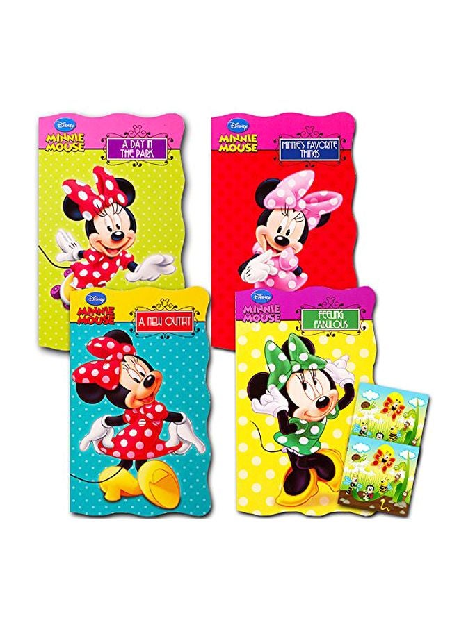 Bendon Publishing 4-Piece Disney Minnie Mouse Board Book Set 10371