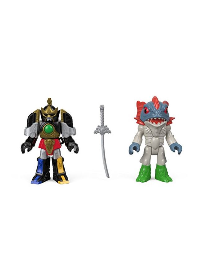 Imaginext Power Rangers Thunder Megazord And Pirantishead Set FGV51