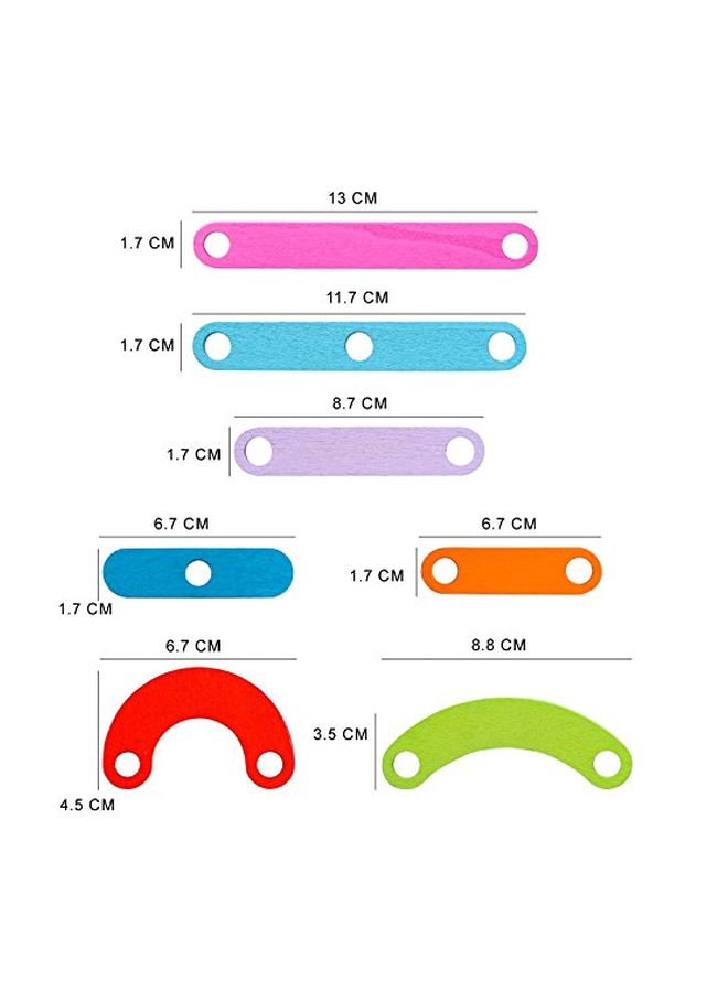 kizh Wooden Letter And Number Construction Activity Set  - Image 3