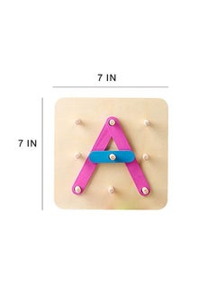 kizh Wooden Letter And Number Construction Activity Set  - Image 2