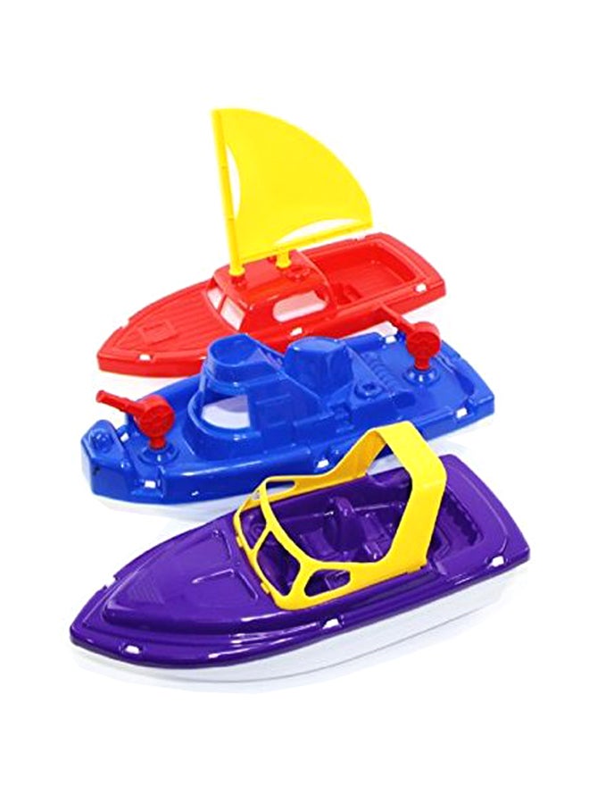 Matty's Toy Stop 3-Piece Boat Set - Image 1