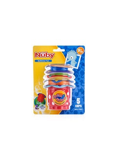 Nuby 5-Piece Bath Time Fun Splish Splash Cups 93061CS3-24  - Image 2