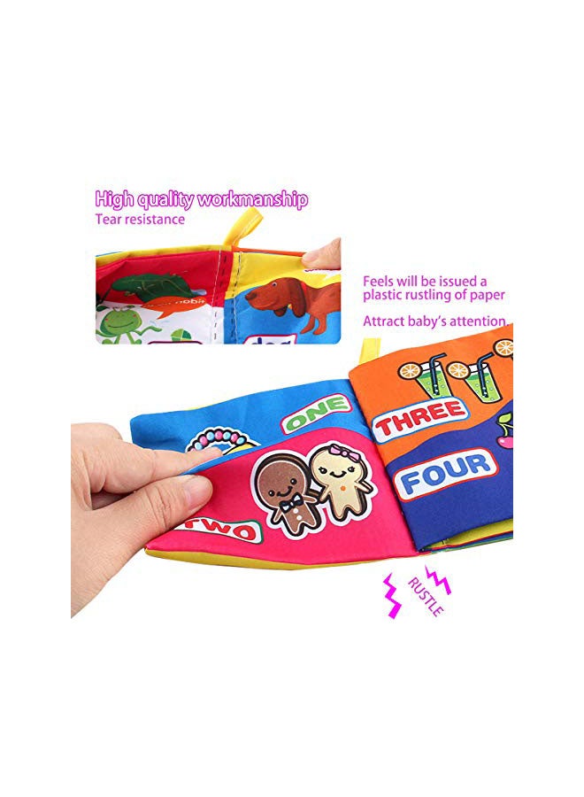 Oiuros 6-Piece Soft Cloth Book Set - Image 3