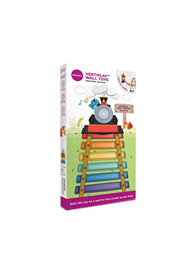 ORIBEL Musical Rail Track Xylophone Wall Toy - Image 1