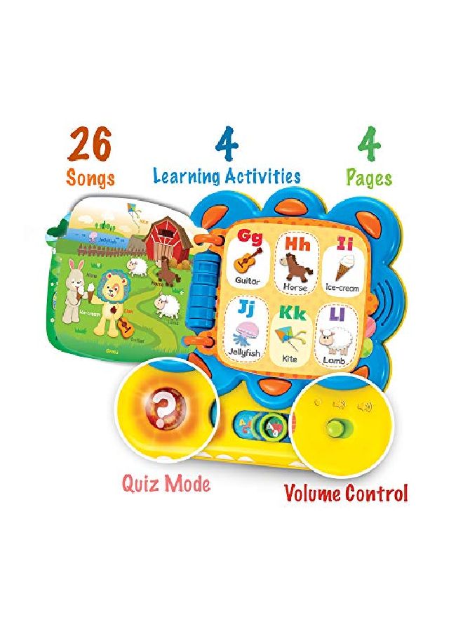 KiddoLab Chapa The Lion My First Interactive Touch And Learn Tablet  - Image 3