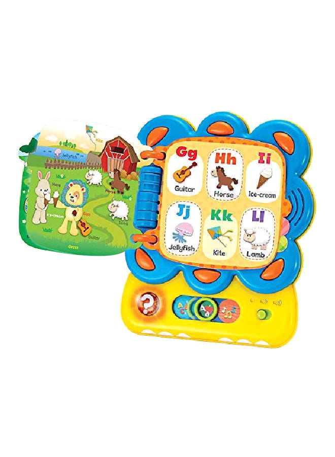 KiddoLab Chapa The Lion My First Interactive Touch And Learn Tablet  - Image 1