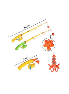 Max Fun 46-Piece Magnetic Fishing Toy Set  - Image 3