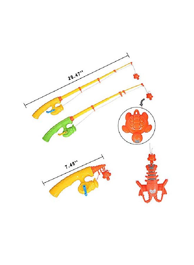 ماكس فن مجموعة لعبة الأسماك المغناطيسية من 46 قطعة - Image 3