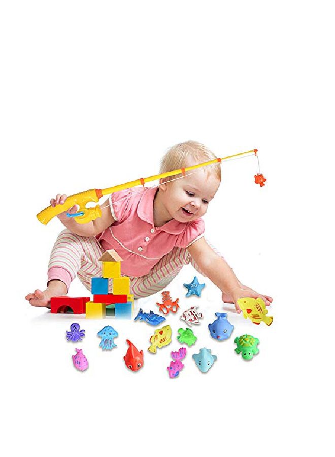 ماكس فن مجموعة لعبة الأسماك المغناطيسية من 46 قطعة - Image 2