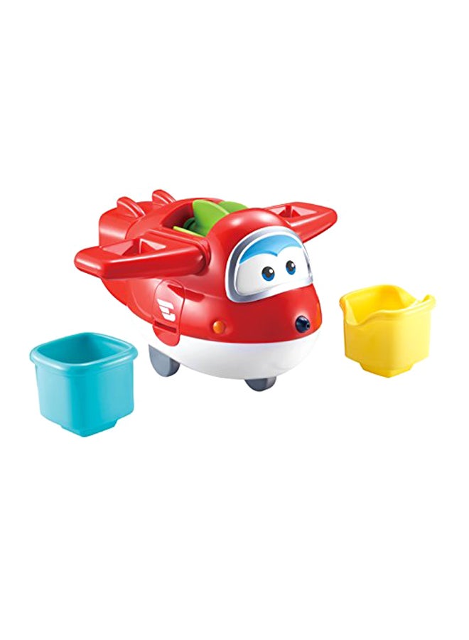 SUPER WINGS 4-In-1 Bath Toy And Water Squirter US721111A - Image 1