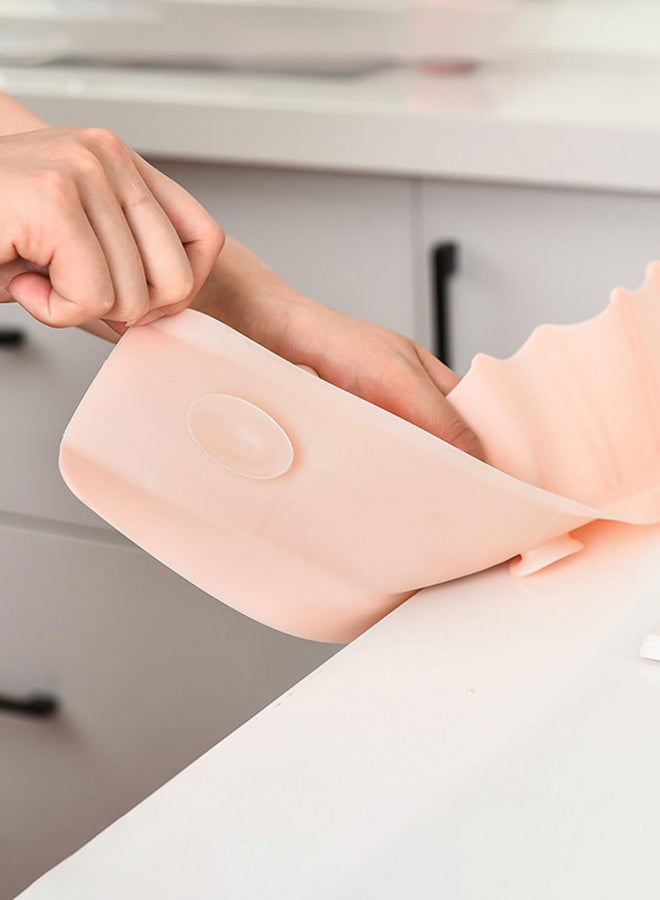 Sink Splash Water Barrier Baffle Pink 49.2x5.5centimeter - Image 3