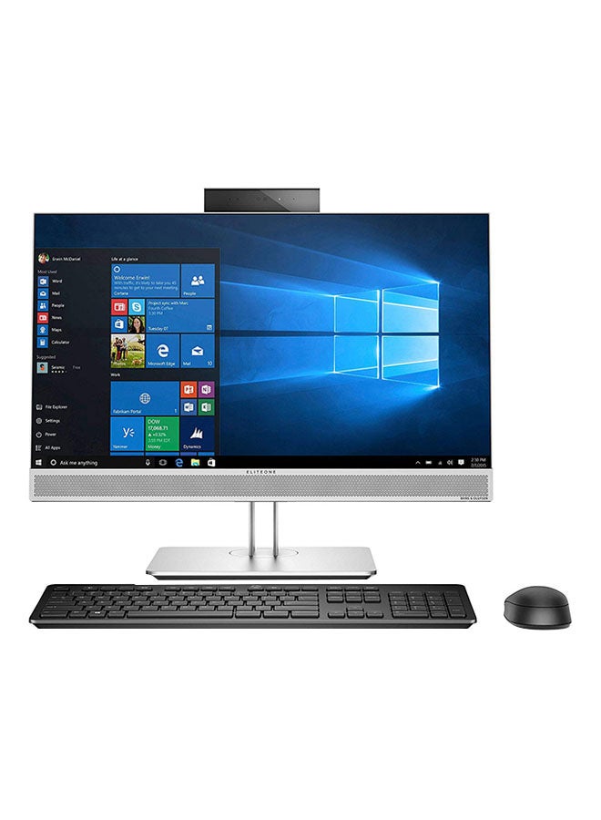 HP 800 G3 All In One PC With 23.8-Inch Display, Intel Core i7 Processor/8GB RAM/1TB HDD/Intel HD Graphics 630 Black - Image 1