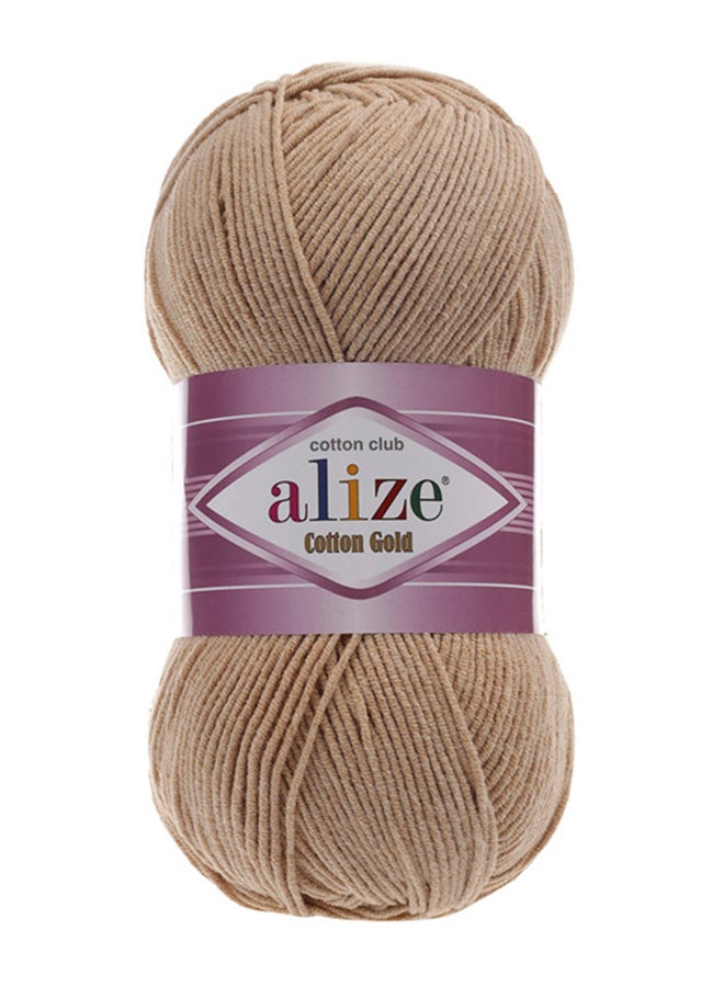ALIZE Cotton Gold Hand Knitting Yarn Beige 100grams 