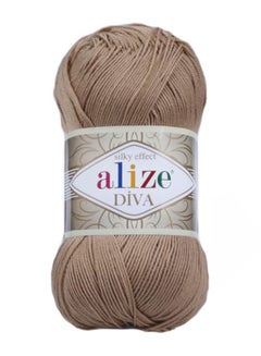 Diva Hand Knitting Yarn Caramel 100grams - v1552289563/N21799549A_1